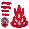 Motorcycle Cycling Sport Sealed Sponge Helmet Inner Padding Kits Foam Pads Kits Lining Protection Helmet Accessories Universal