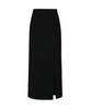 Lulu Seoul Bella Slit Skirt (Black)