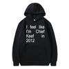 Cítím se jako Chief Keef v roce 2012 Mikiny Pánské Oblečení Móda Hip Hop Dlouhý Rukáv Mikiny s Kapucí Streetwear
