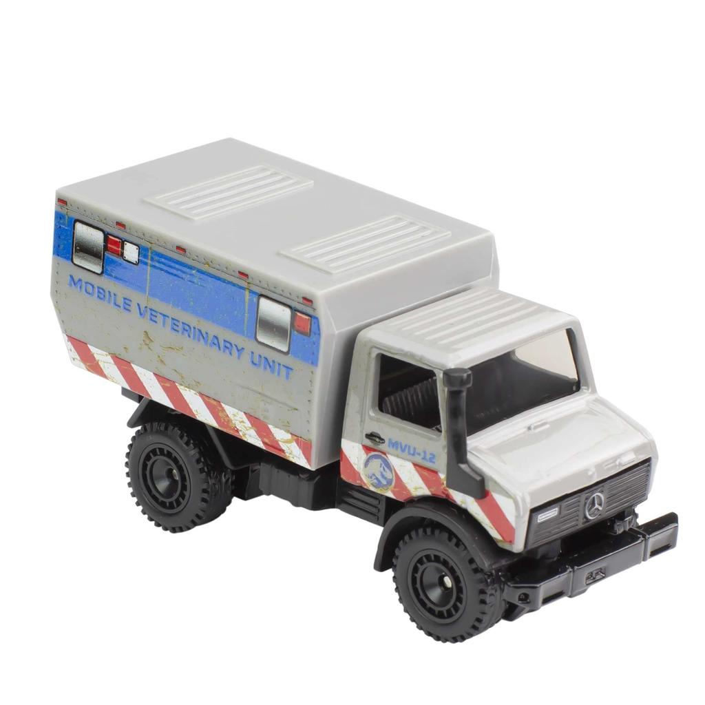Hot Wheels Premium HCP08 Diecast Jurassic World Unimog U 1300 L Scale 1/64