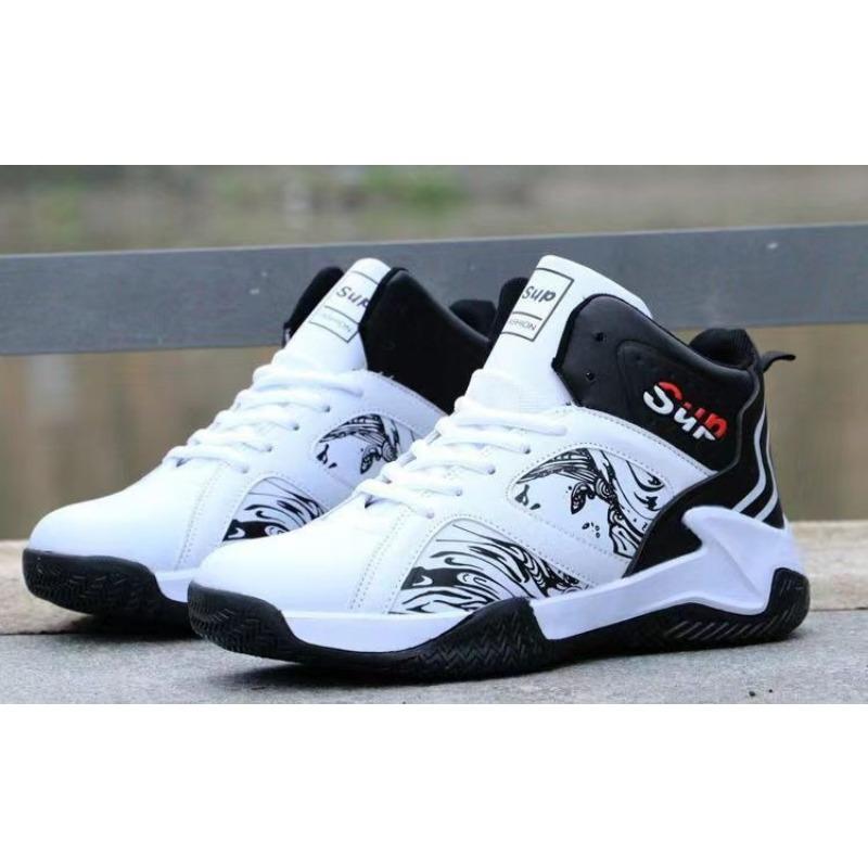 Mens Large Size Breathable Fashion Low Top Outdoor Casual Sports Basketball Shoes