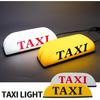 Taxi Sign Cab Lights Magnetic Car Roof Taxi Top Sign Indicator Lights Lamp Topper Car Light 12V Automotive Car Top Light Waterproof & 25cm Power