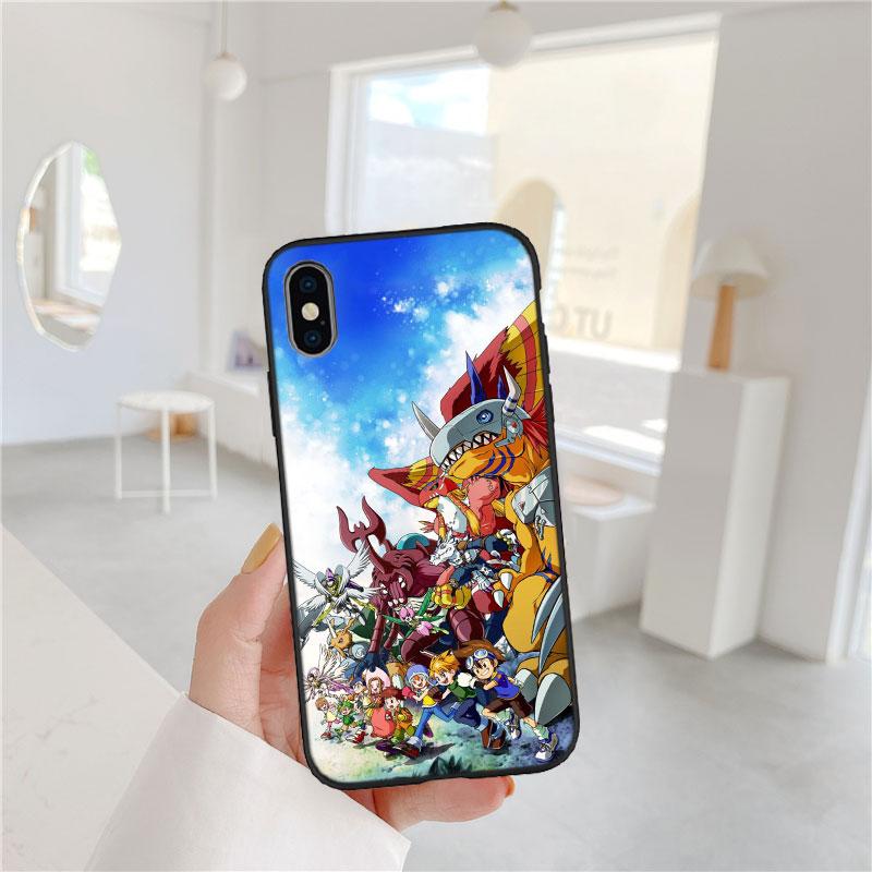 BF37 D-Digimons Soft Shell Phone Case for Xiaomi Xiaomi Poco M4 M5 M6 M7 X3 X6 X7 F8 Ultra Pro GT NFC