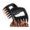 Griffes d'ours pour BBQ - Modèle universel - Nylon sans BPA - Renforcées résistantes à la chaleur - Noir