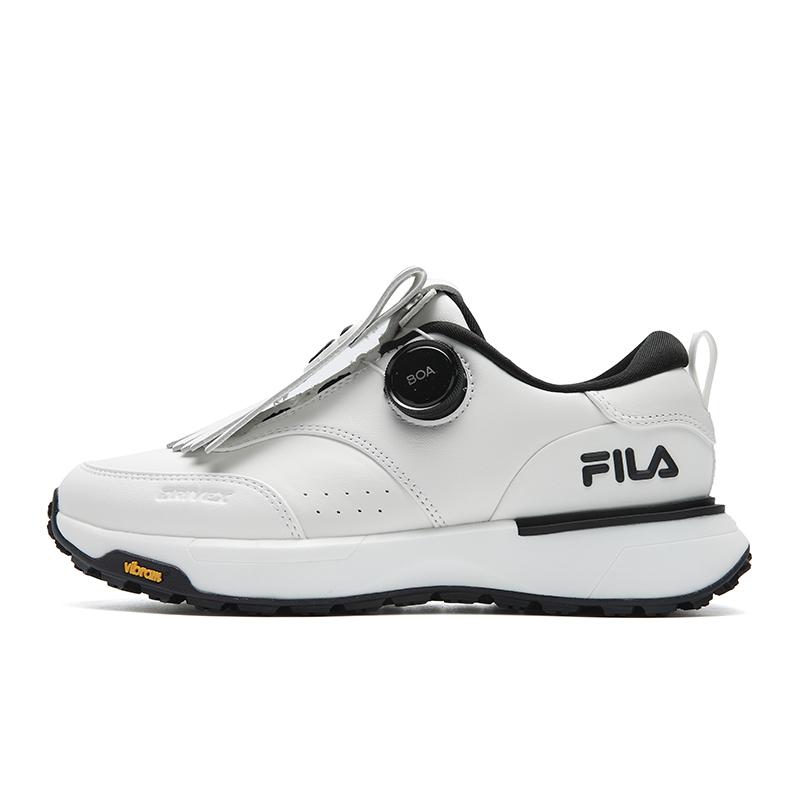 

FILA GF Drivex Sport Training Comfortable Versatile Thick Sole Golf Shoes Women sneaker White Black A12W541707FLW 37.5