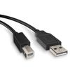 USB-Druckerkabel 1,5 Meter USB 2.0 Kompatibel mit Drucker Scanner Canon HP Dell Epson Brother Lexmark Pixma Samsung Xerox