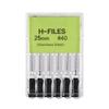 High Quality Dental H- Files Stainless Steel Hand Use Root Canal H File Endodontic Treatment File for Dentistry Instrument