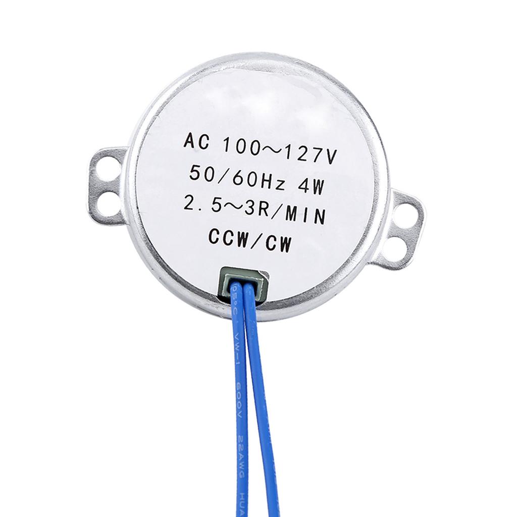 1ks AC 100127V 4W Synchrónny Motor 5060Hz CCWCW Prevodový Motor