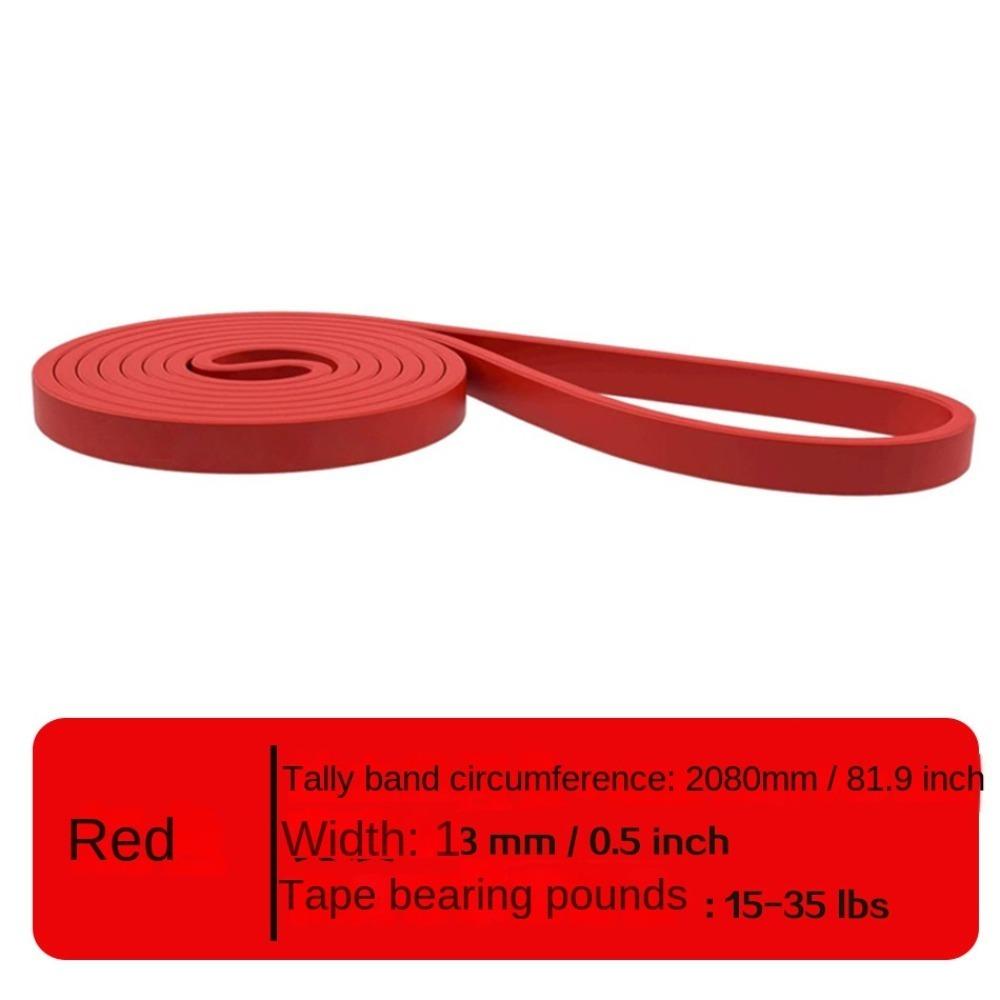 

5-85 lbs Fitness Elastic Band Elastic Resistance Bands Hanging Training Strap Strength Training Red-15-35 lbs