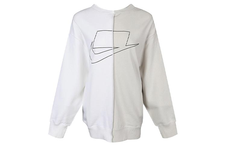 

Nike Sweatshirt Women s White Gray Multicolor CZ1431-072 L