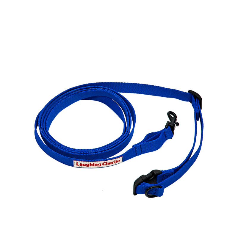 Hands-free leash for walking pink