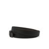 Daks Black Embossed Logo Leather Belt Dbbe6f401bk