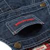 MIKIHOUSE 3/4 Length Overalls Logo Salopette Baby Kids 80cm Indigo Blue 10-3334-572