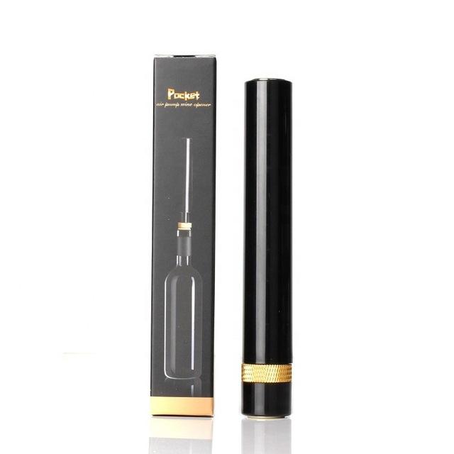 

Воздушный насос Открывалка для бутылок вина Безопасный портативный штифт из нержавеющей стали для удаления пробки Штопор давления воздуха Кухонные инструменты Барные аксессуары золотой