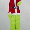 Christmas Green Grinch Costume Santa Suit Party Costume