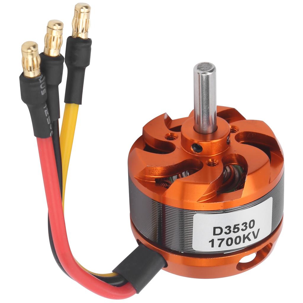 D3530 1700KV Brushless Outrunner Motor Replacement with Adapter for Remote Control Plane