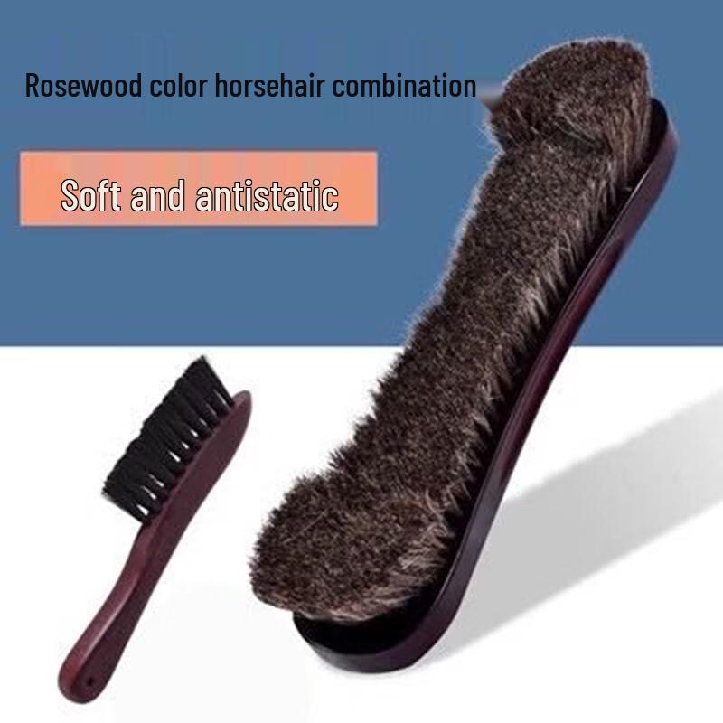 Billiard Table Horsehair Cleaning Brush Set