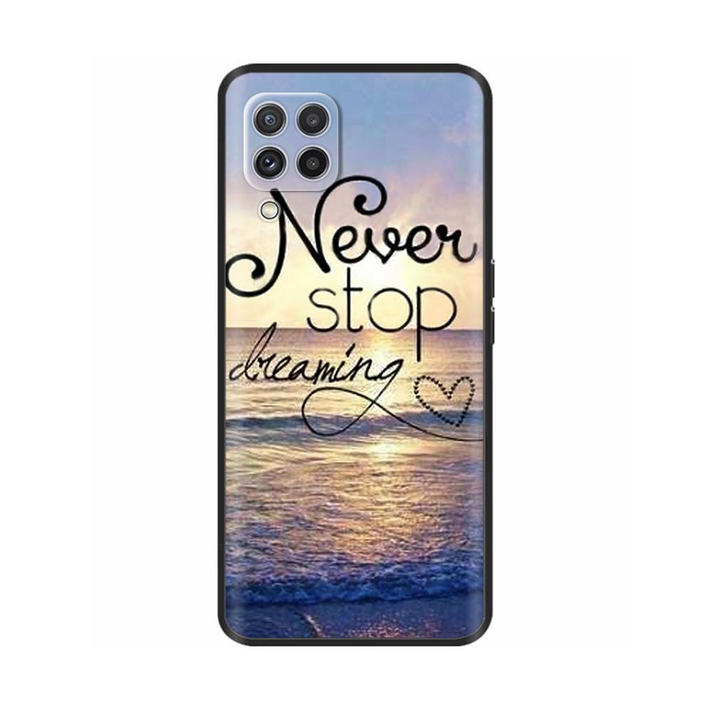 Per Samsung Galaxy A12 Custodia Verniciata Morbido Silicone Liquido Protezione Fotocamera Copri Telefono Per Samsung M12 F12 A 12 Galaxy M12 Fundas