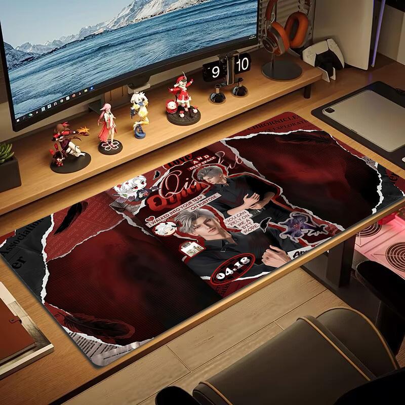 Church Color Mouse Pad Large Gaming Table Cushion Non-slip Laptop Tablet Big Mousepad XXL Mat Mini PC Playmat With Lock edge