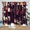Blackout Curtains Anime Naruto with Grommet 3D Printed Blackout Curtain for Kids Adults Bedroom Living Room Home Decor