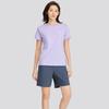 Skechers Moisture Wicking Breathable Quick Dry Solid Color Regular T-Shirt Women tops P223W059-00EW