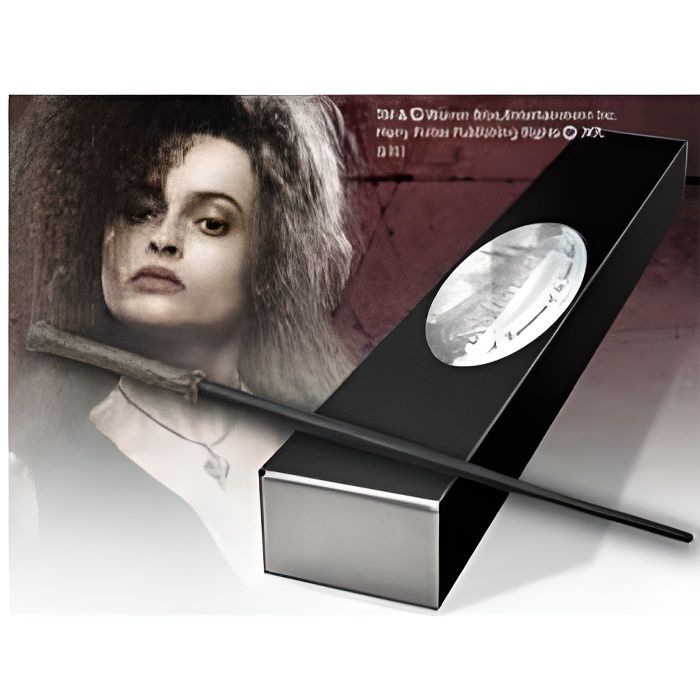 Réplique Baguette De Bellatrix - NOBLE COLLECTION - Harry Potter - Noir - Intérieur - Adulte - Mixte