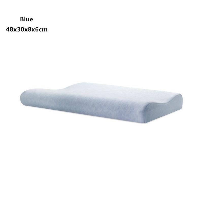 Memory Foam Low Soft Pillow Neck Spine Protection Thin Pillow for Children Teenager Adult Pregnant Health Care Pillow
