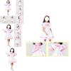 Whimsical Kids Lolita Dress Anime Maid Stage Costume In Pink Ideal For Role Play Fun