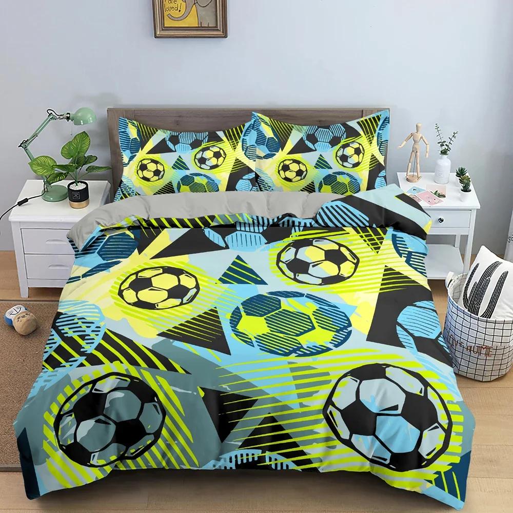 3D Basketball Bedding Set Boys Bedroom Duvet Cover Duvet Cover Single King Size Duvet Cover Home Textile 2/3 Pieces