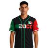 MEXICO Men's Casual Letter Print Short Sleeve T-Shirt for Everyday Wear