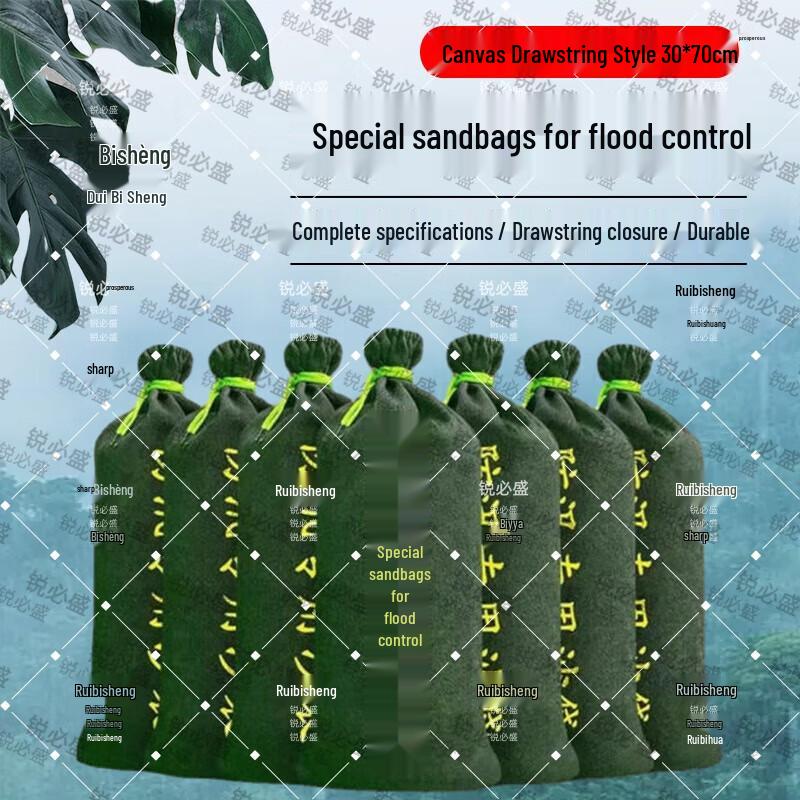 Reusable Canvas Flood Barrier Sandbag
