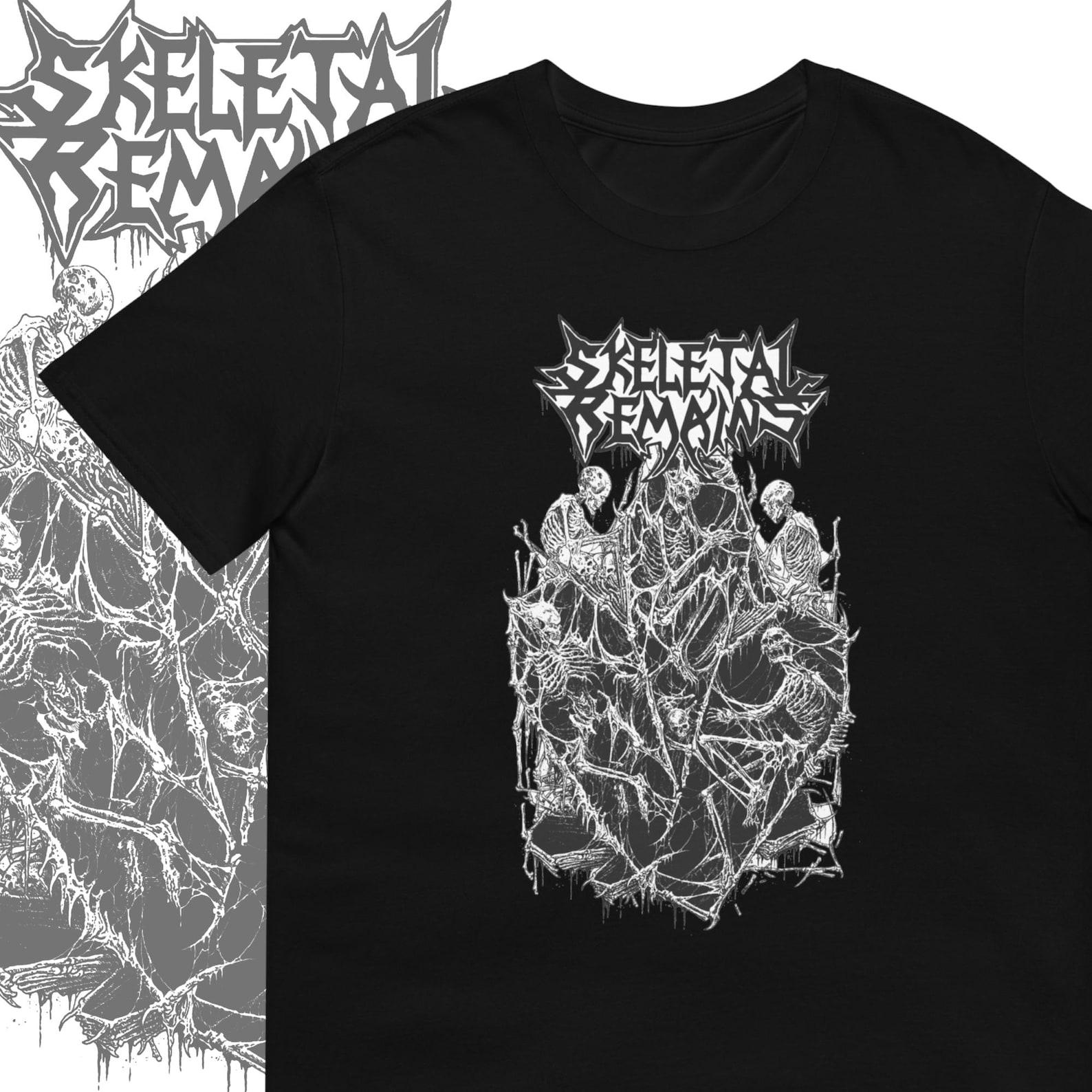 Skeletal Remains T shirt Heavy Metal Band Merch S