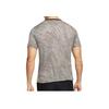 Nike Irregular Pattern Full Print Crew Neck Training T-Shirt Men Tops Grey DM4637-017