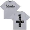 Cotton men's shirt Summer Jesucristo Garcia Album graphics shirt Women's Y2k Hip Hop streetwear Tshirt