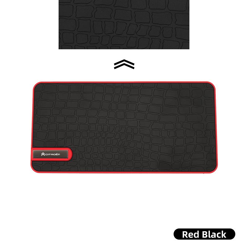 

Car Logo Non-Slip Pad PVC Dashboard Phone Anti-Slip Mat Storage Pad For Citroen C4 C3 C5 C1 C2 Berlingo Celysee Cactus Picasso