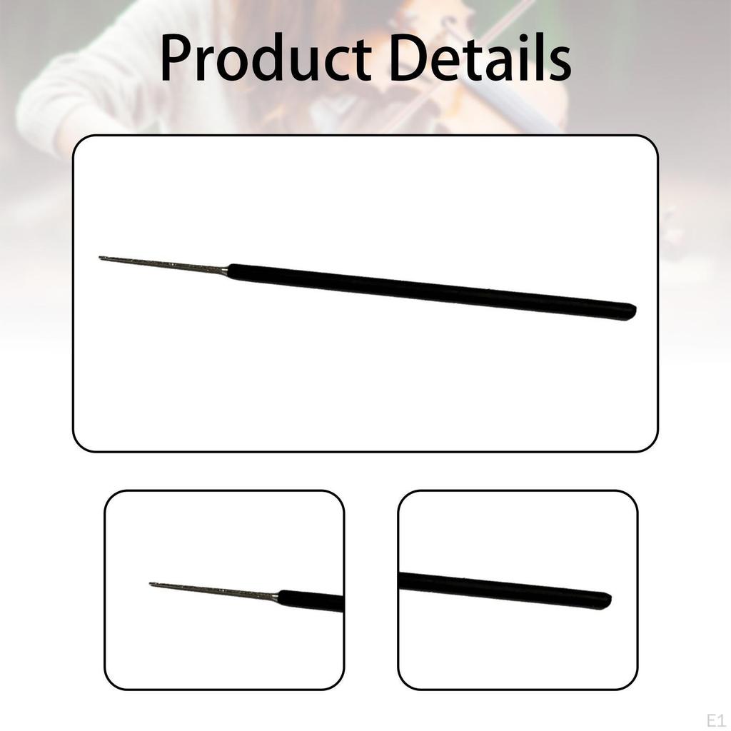 Violin Nut Slot File Luthier Repair Tool Portable Metal Filing Guitar Slotting for