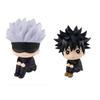 Jujutsu Kaisen Chibi Figure Kit: Gojo Satoru & Itadori Yuji Car Decoration Piece, Cake Topper Decor, Animation Collector-Worthy Present