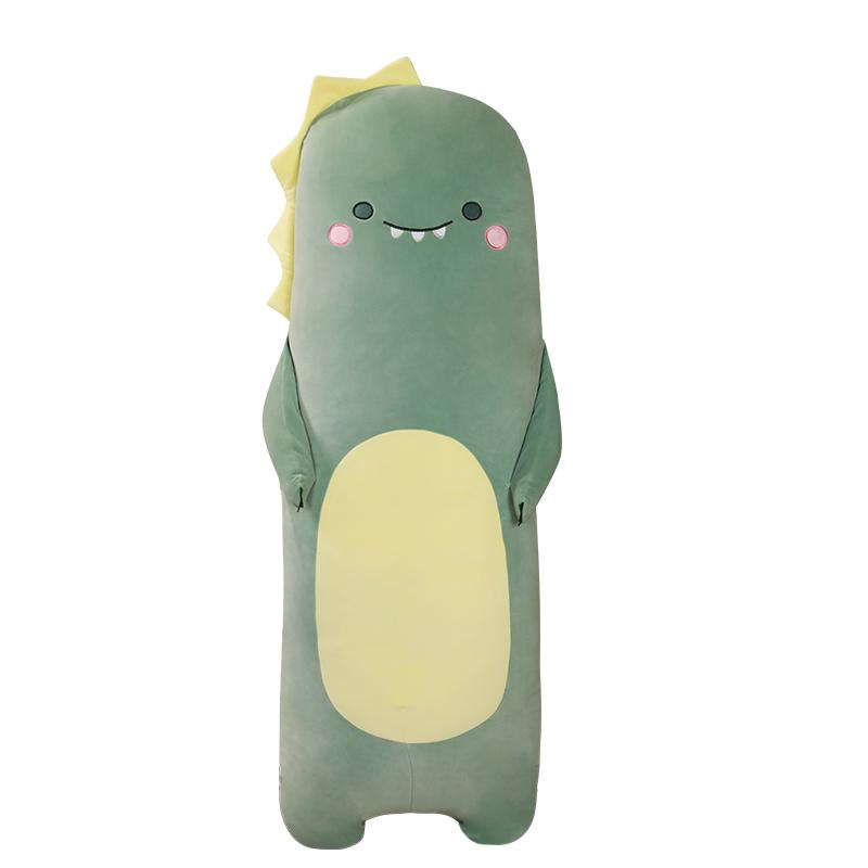 Cute Soft Long Unicorn Pillow Dinosaur Plush Toys Stuffed Office Nap Sleep Pillow Cushion Gift Doll for Kids Girls