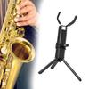 Faltbarer Saxophonständer Tenorsaxophonständer Verstellbare Kunststoff-Dreibeinstativbasis