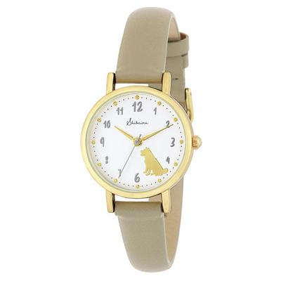 J-AXIS Shiba Inu Animal Watch CF3A0018 Khaki