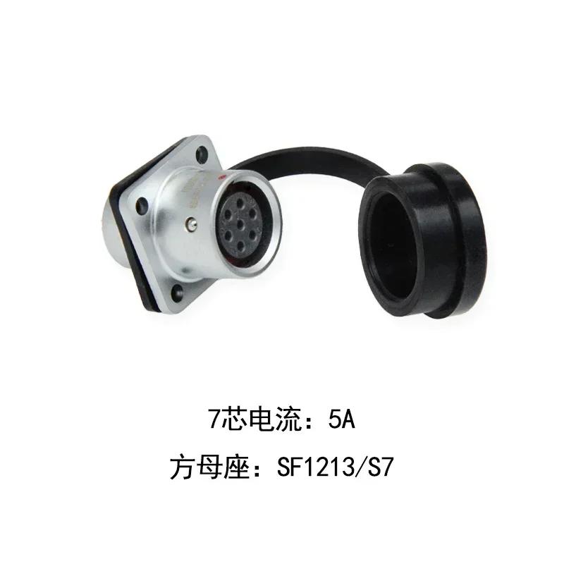 WEIPU SF12 SF1210/P SF1213/S Waterproof Aviation Connector M12 2Pin 3Pin 4Pin 5Pin 6Pin 7Pin 9Pin Panel Jack Mount High Quality