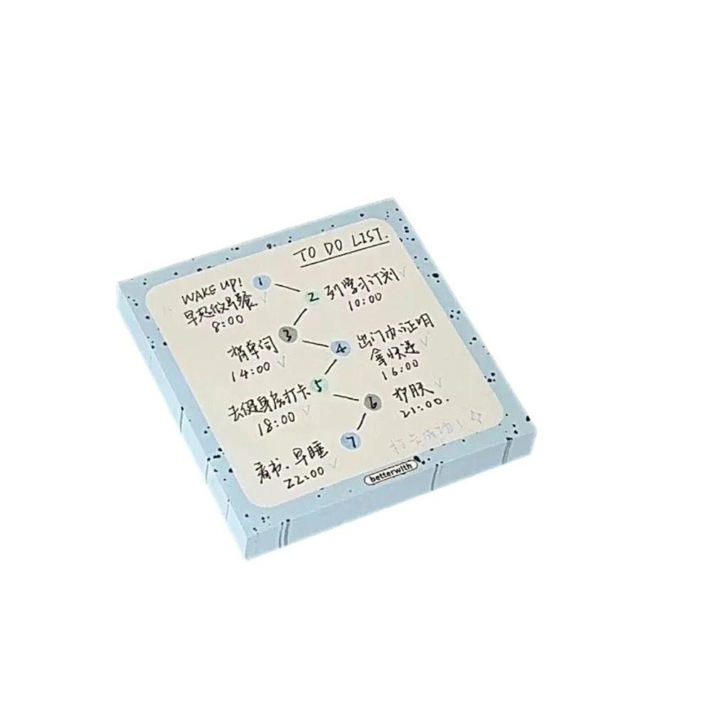 50 Pads/Pack Office Supplies Scrapbooking Notepads School Stationery Notepads Posits  Student