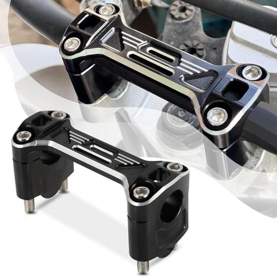 Handlebar Risers for Hawk 250,CNC Motorcycle Riser Handle Bar Clamp Mounts for 22.2mm Handlebar Hawk250/Hawk 250cc(Not Fit Hawk 250 DLX) - Black