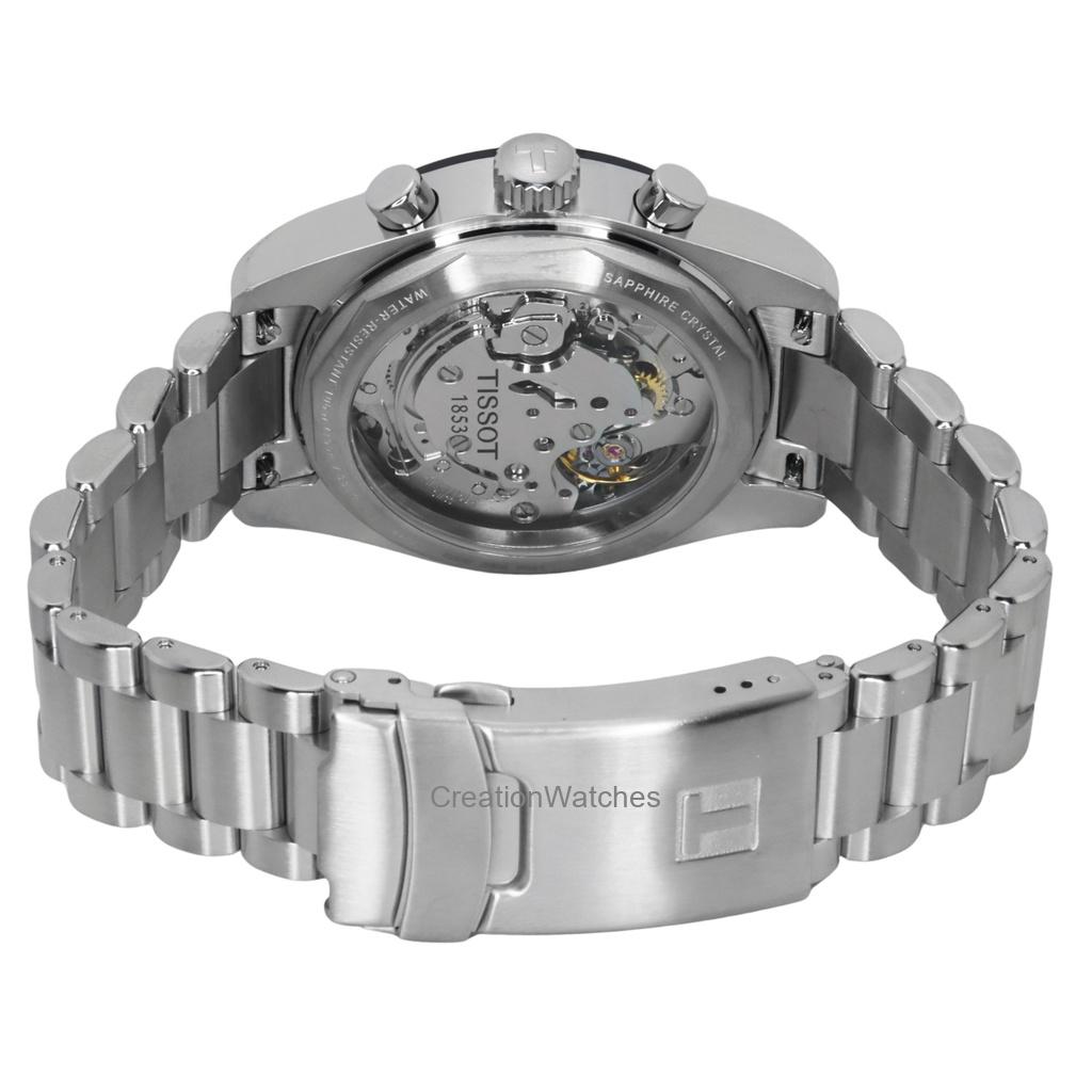 Tissot PR516 Chronograph Stainless Steel Black Dial Automatic T149.459.21.051.00 100M Men's Watch