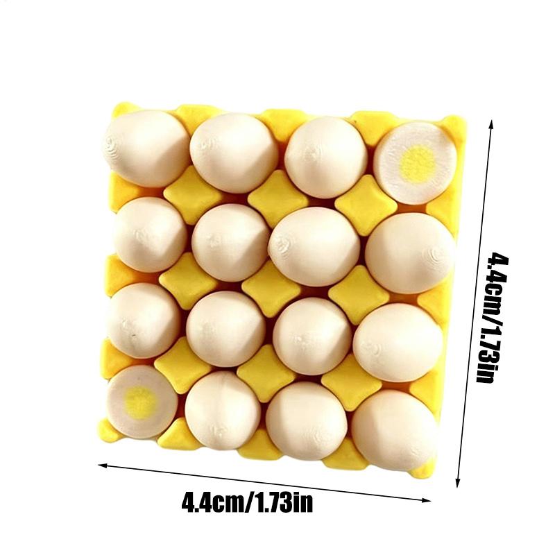 Magnetic Egg Tray Fridge Magnet Cute 1D Simulation Egg Tray Fridge Sticker Photo Memo Holder Display Kitchen Decor Souvenir Gift
