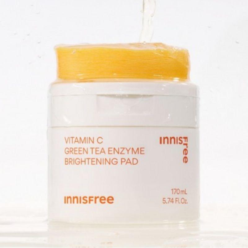 

Innisfree Vitamin C Green Tea Enzyme Brightening Pad 170ml (60 Pads)