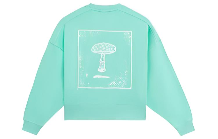 Li Ning Sweatshirt Women's Green AWDS662-2