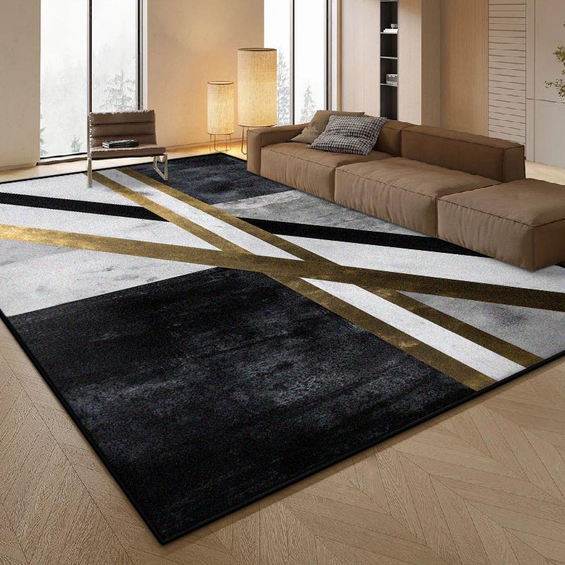 Modern Style Carpets for Living Room Nordic Easy Clean Large Area Rugs for Bedroom Decoration Lounge Room Anti-skid Floor Mat
