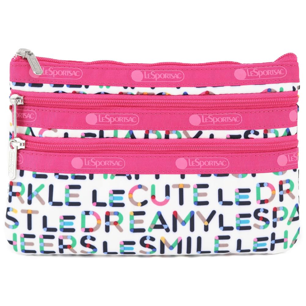 

Pouch 7158 3 ZIP COSMETIC HB53 LECUTEST WHITE [LeSportsac] [item]