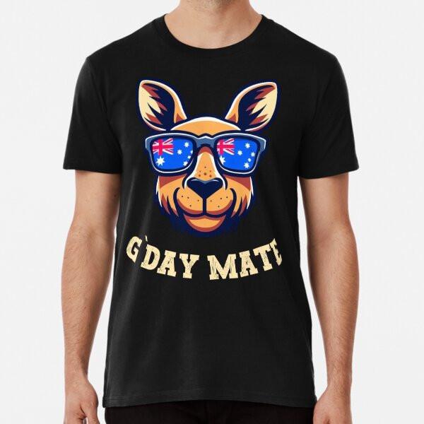 g`day mate gday mate Premium T-Shirt S to 5XL Made in the AU/USA T-Shirt